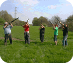 Laser Clay Pigeon Shooting | Cardiff | South Wales | Laser Shooting Group Laser Shooting | Cardiff | South Wales | Laser Clay Pigeon Shooting Group